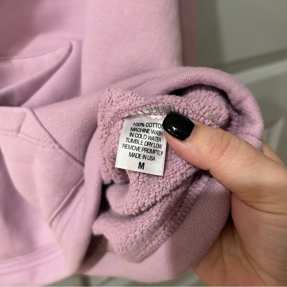New Set Active Half Zip Pullover Crush Pink Purple - Picture 7 of 7